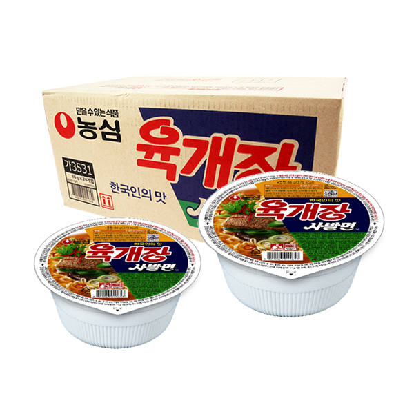 육개장사발면(86g) x 24개입