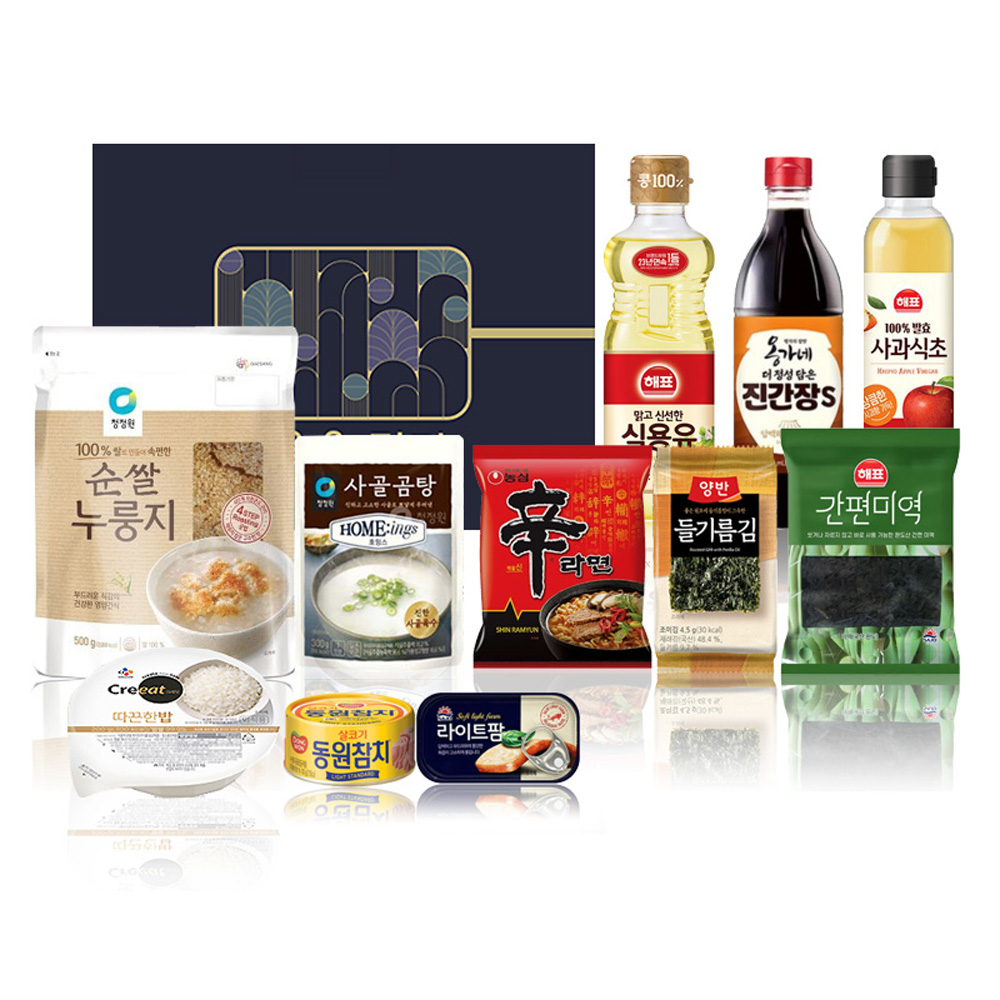 마음을 담은 한상세트 하나, 둘, 셋